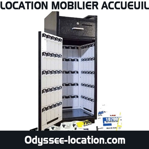 LOCATION MOBILIER ACCUEIL EVENEMENTIEL AVEC SERRURE