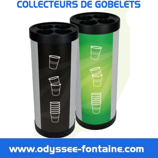 COLLECTEUR DE  GOBELETS EN LOCATION