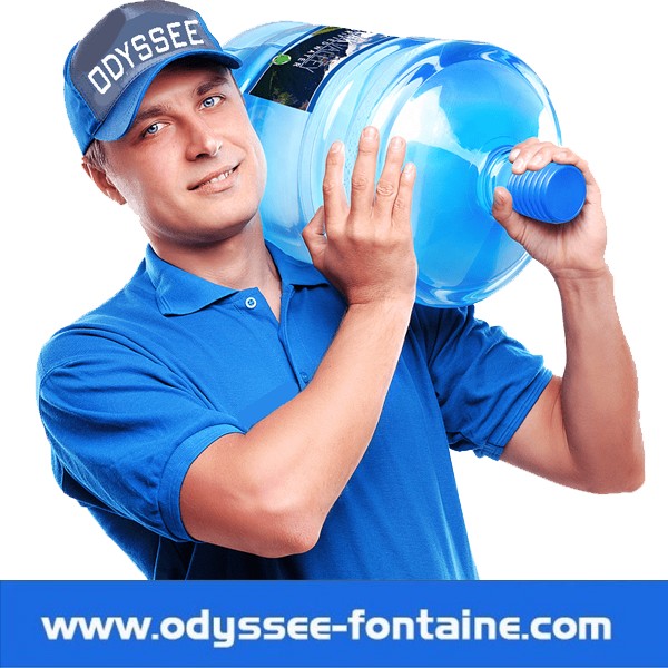 Bonbonne a eau de source 18L pleine