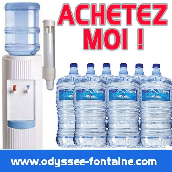 Bonbonne d'eau de source 18 L