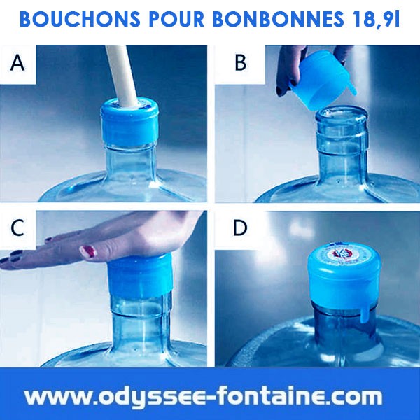 BOUCHONS POUR BONBONNE A EAU PROFESSIONNELLE