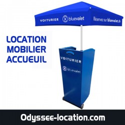 LOCATION MOBILIER ACCUEIL EVENEMENTIEL AVEC SERRURE