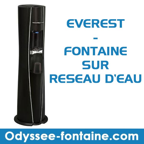 LOCATION FONTAINE A EAU SUR RESEAU EVEREST EAU FROIDE ET TEMPÉRÉE sur 48 MOIS