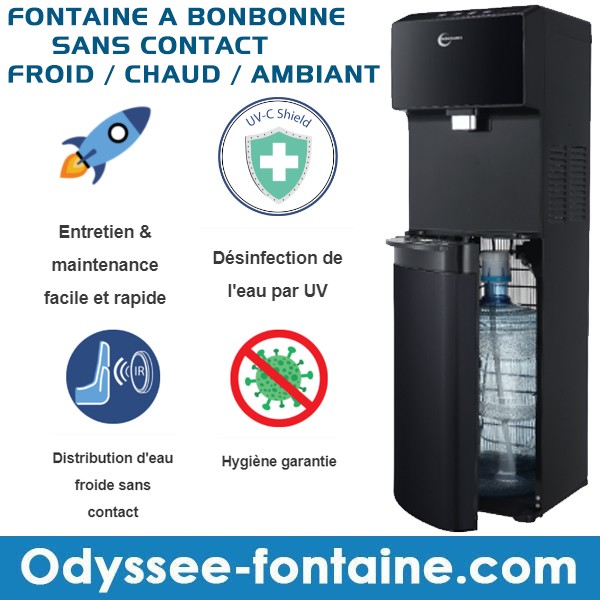 Location de Fontaine à Bonbonne sans contact COVID-19