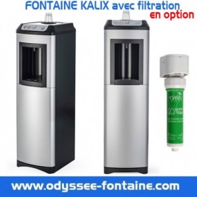 Location de Fontaine à eau kalix à raccorder au réseau d'eau potable TACTILE froide et temperee