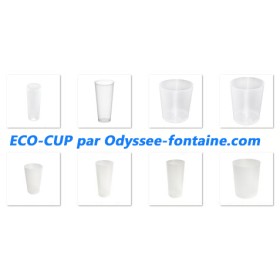 ECO-CUP GOBELETS LAVABLE POUR VOS EVENEMENTS