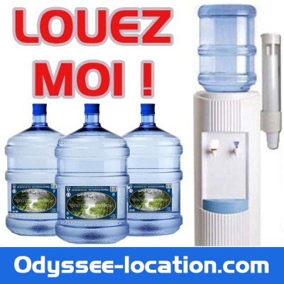 Location de Fontaine à bonbonne d'eau de courte durée froide et tempérée