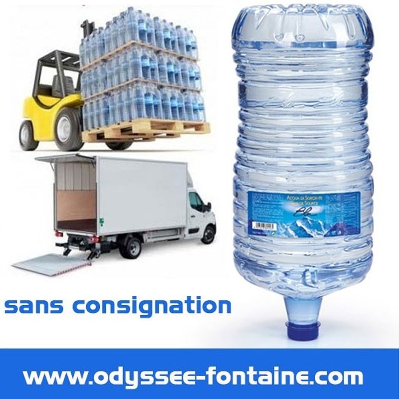 Bonbonne d'eau de source 10 L, tous les services généraux.