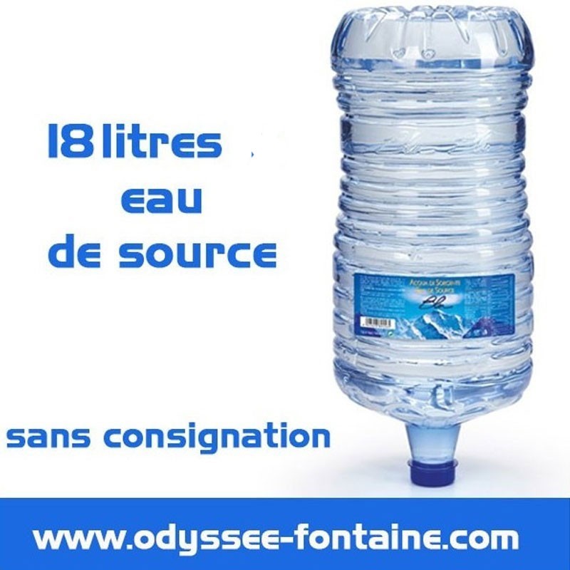 Vente de bonbonne d'eau 20 litre pour fontaine