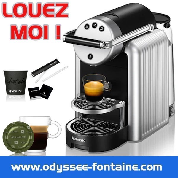 Location de Machine à Café nespresso capsule courte durée